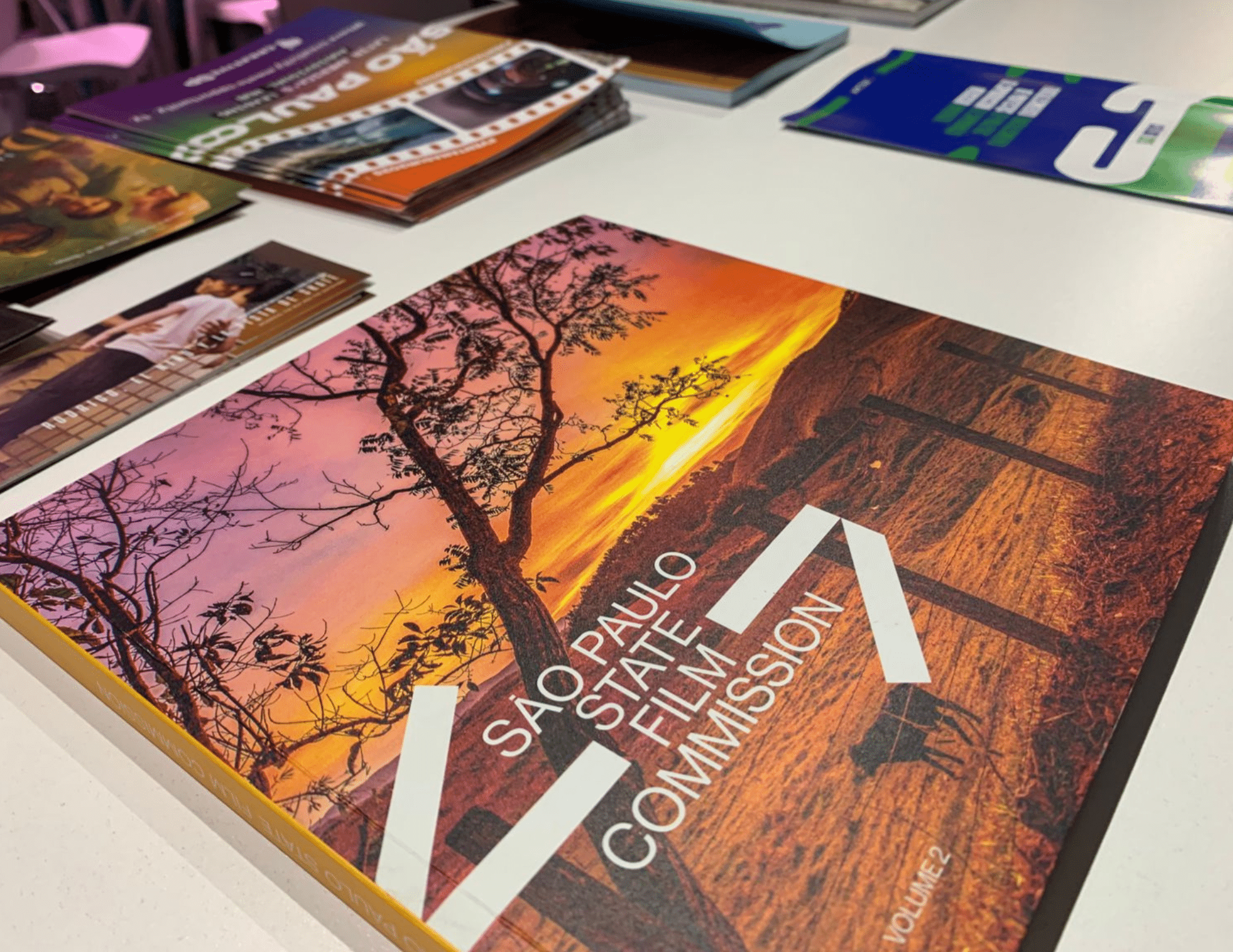 Álbum de casamento horizontal delicado azul e branco (2)